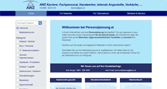 Desktop Screenshot of personalplanung.at